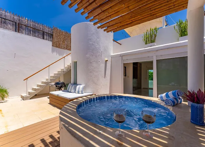 2 Story Ph Heated Jacuzzi Close 5th * Playa del Carmen