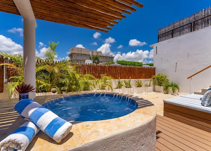 2 Story Ph Heated Jacuzzi Close 5th Appartement Playa del Carmen